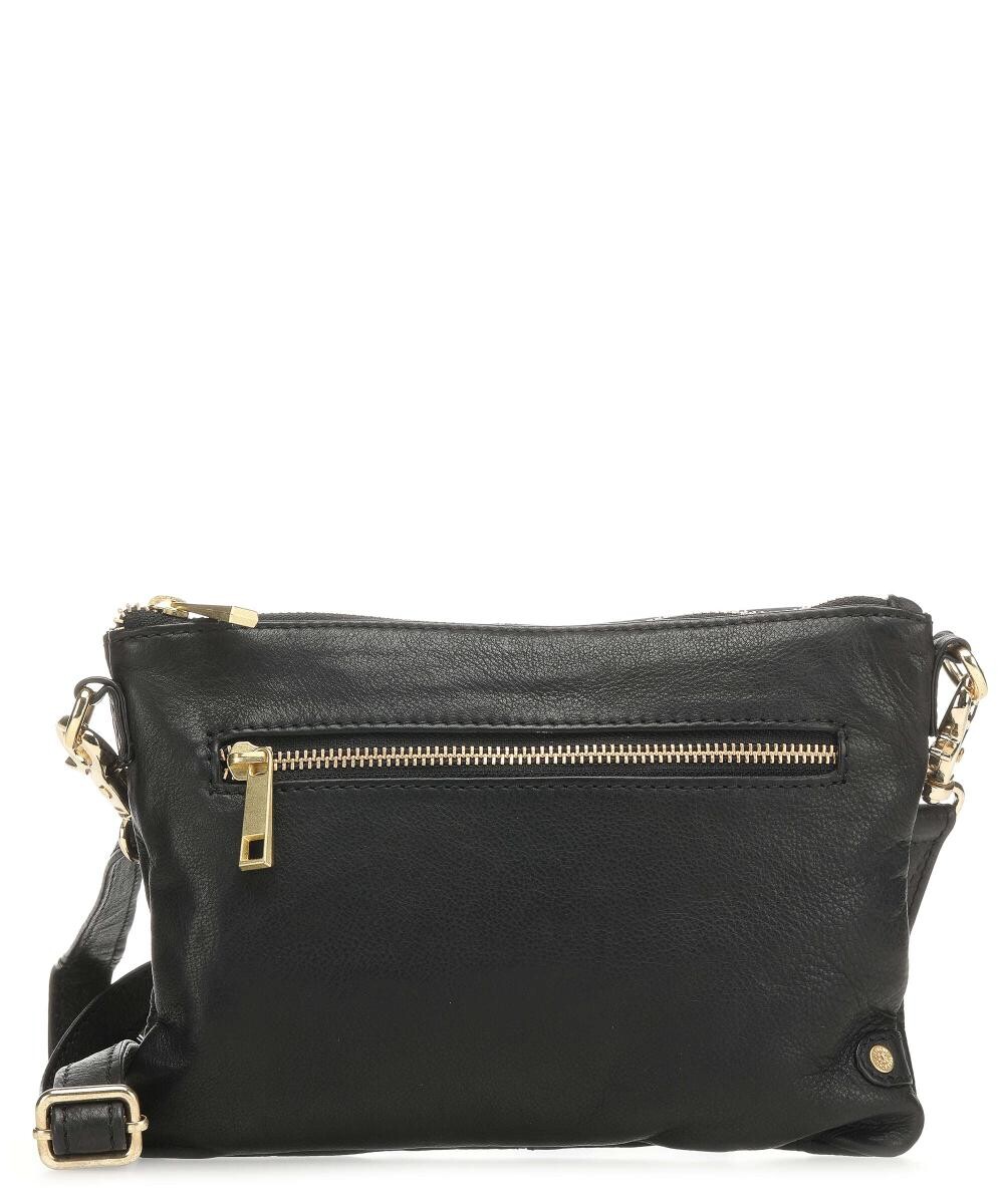 Золотистая шикарная кожаная сумка через плечо Depeche, черный
Золотистая шикарная кожаная сумка через плечо Depeche, черный