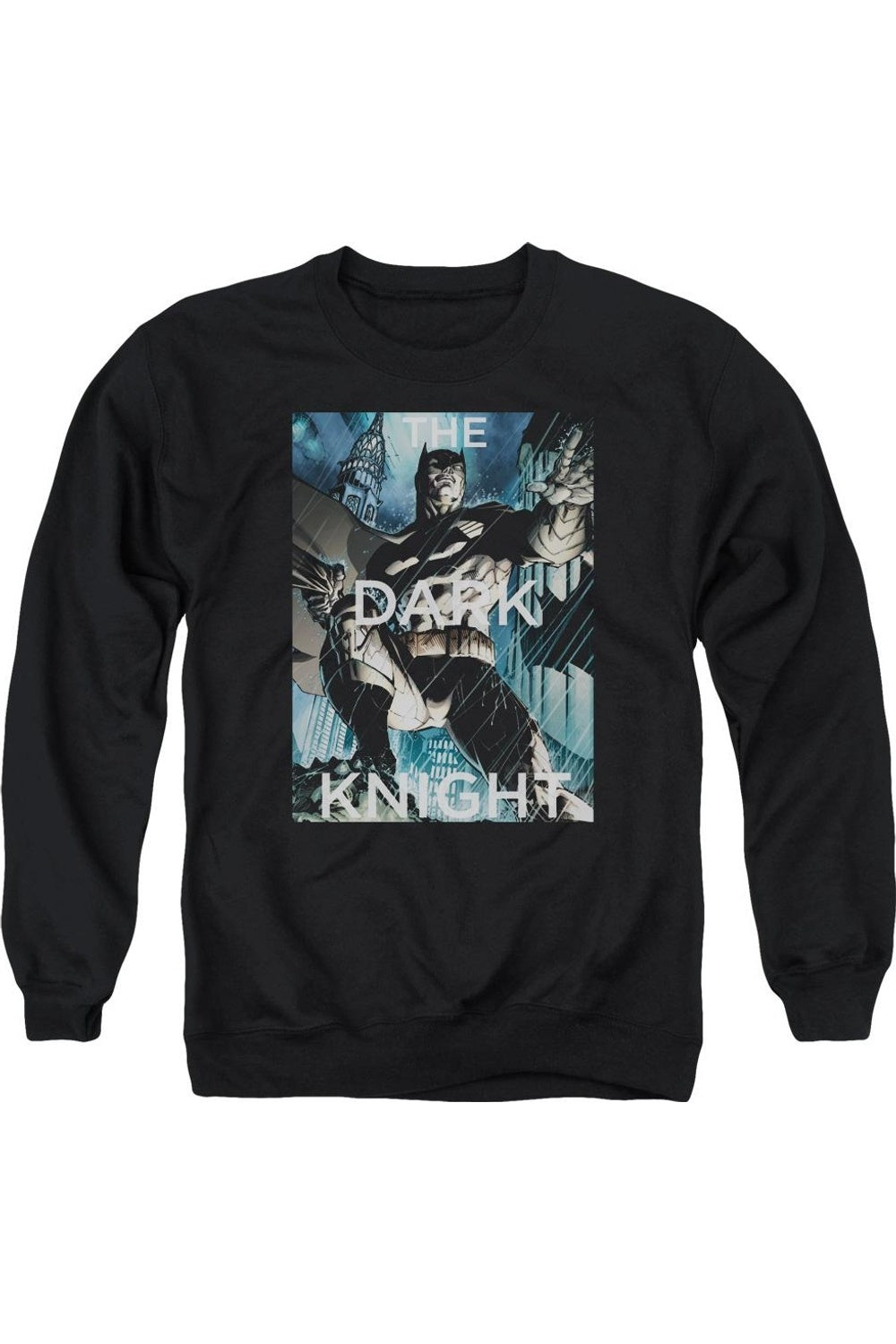 Толстовка Batman Fighting The Storm для взрослых с круглым вырезом Gildan, черный
Толстовка Batman Fighting The Storm для взрослых с круглым вырезом Gildan, черный