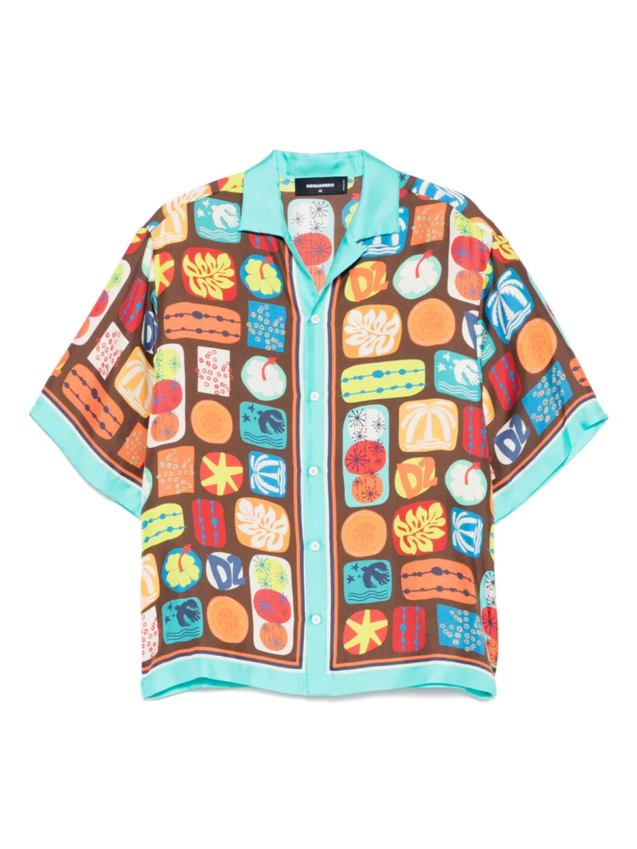 Рубашка с принтом DSQUARED2, коричневый
Рубашка с принтом DSQUARED2, коричневый