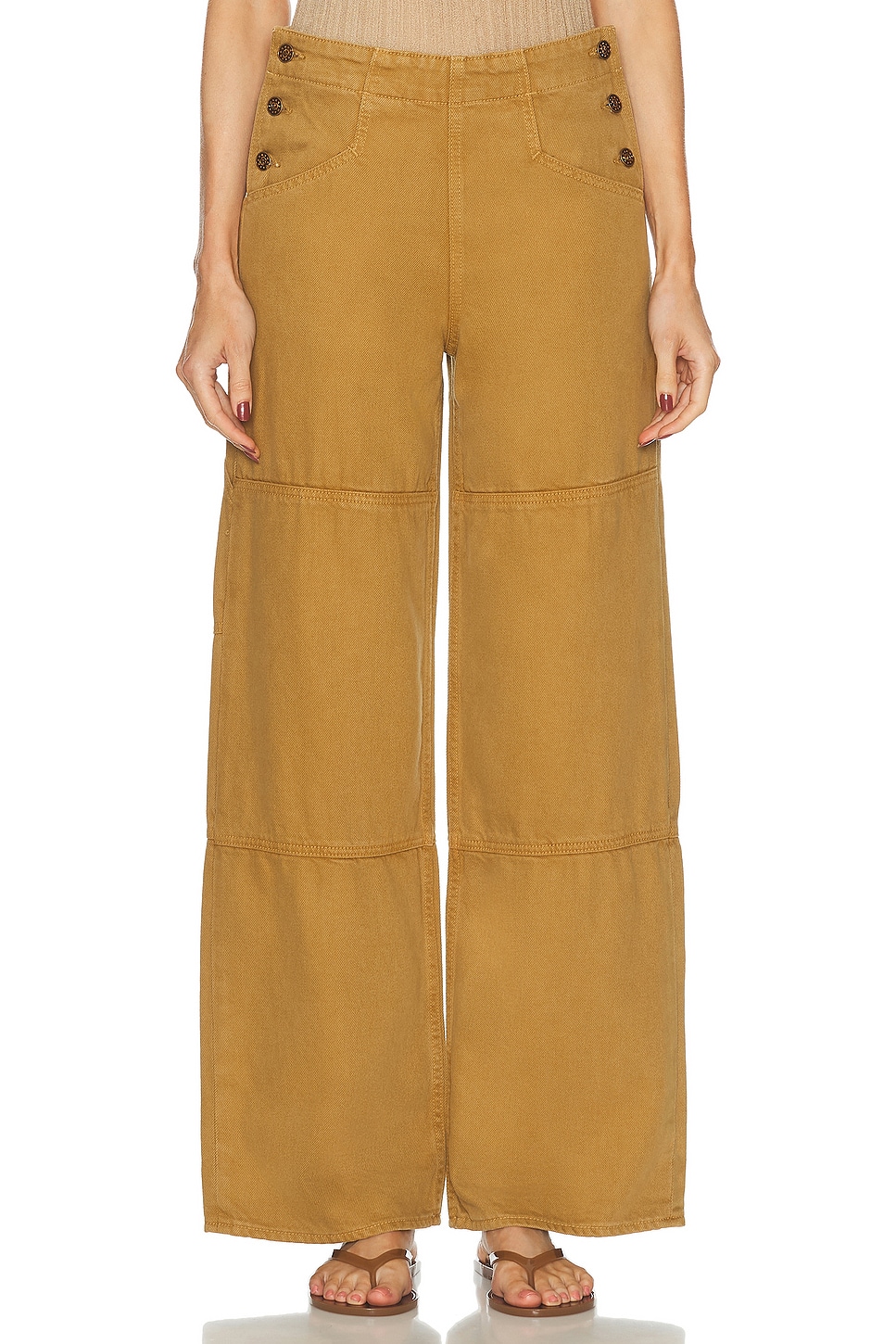 Брюки женские MOTHER, цвет Bronze Mist 
Брюки женские MOTHER, цвет Bronze Mist