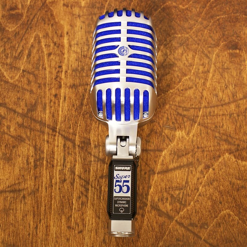 Динамический микрофон Shure Super 55 Deluxe Supercardioid Dynamic Microphone 
Динамический микрофон Shure Super 55 Deluxe Supercardioid Dynamic Microphone