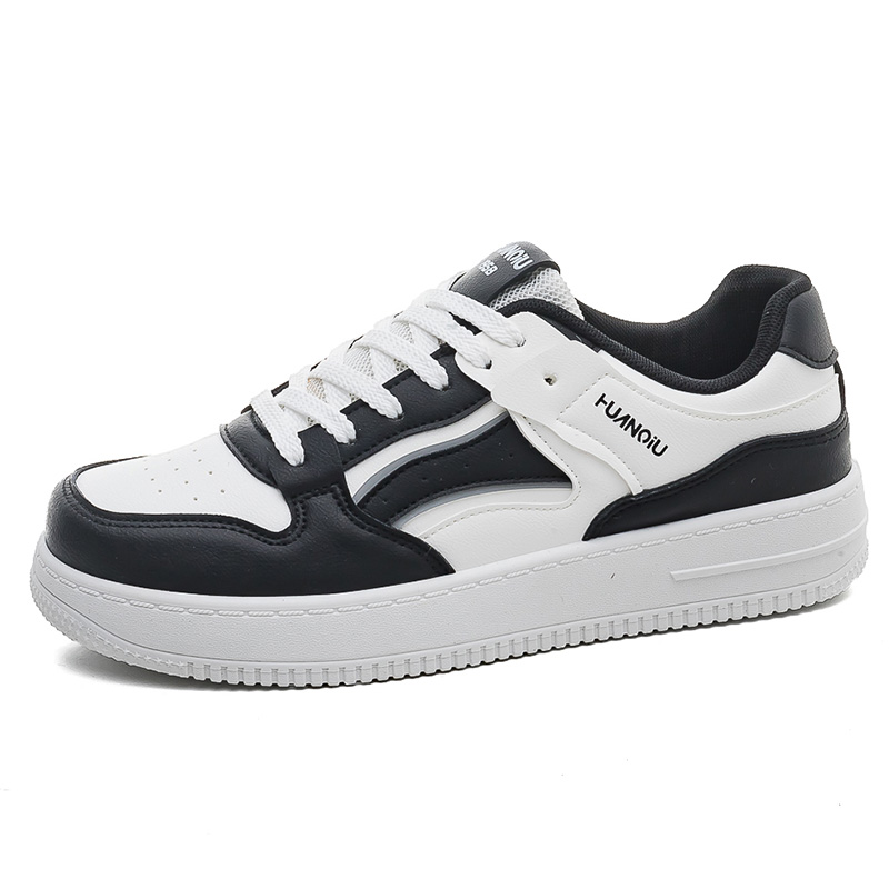 HUANQIU Нескользящие дышащие низкие кроссовки для скейтбординга, мужские, белые, черные 
HUANQIU Нескользящие дышащие низкие кроссовки для скейтбординга, мужские, белые, черные