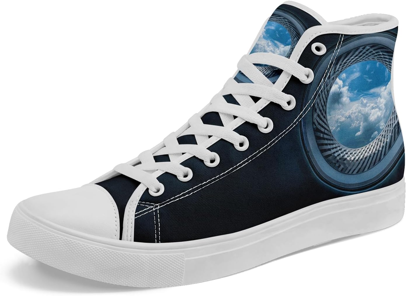 Красочные высокие кеды из парусины для мужчин и женщин с дизайном «Солнце, луна, дракон» Awsole, белый/черный
Красочные высокие кеды из парусины для мужчин и женщин с дизайном «Солнце, луна, дракон» Awsole, белый/черный