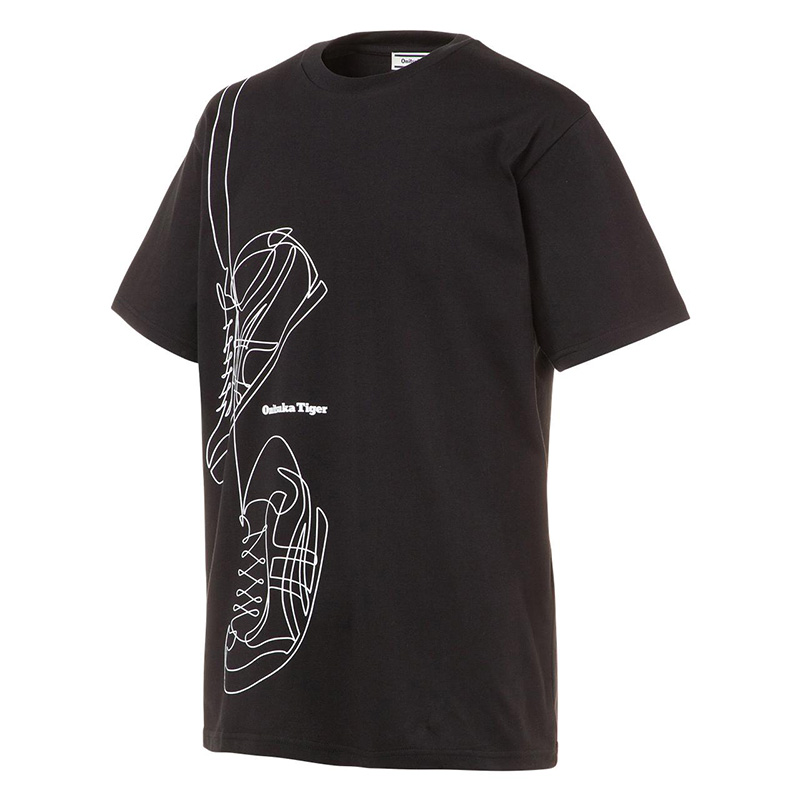 Onitsuka Tiger Футболка Unisex Black Crew Neck Moderate Straight Fit
Onitsuka Tiger Футболка Unisex Black Crew Neck Moderate Straight Fit
