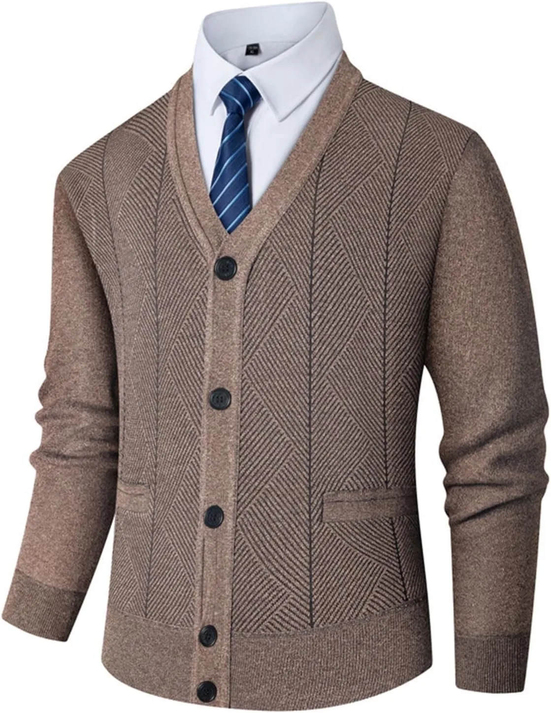 Мужской кардиган с V-образным вырезом, утепленный флисом, на пуговицах Cambkatl
Мужской кардиган с V-образным вырезом, утепленный флисом, на пуговицах Cambkatl