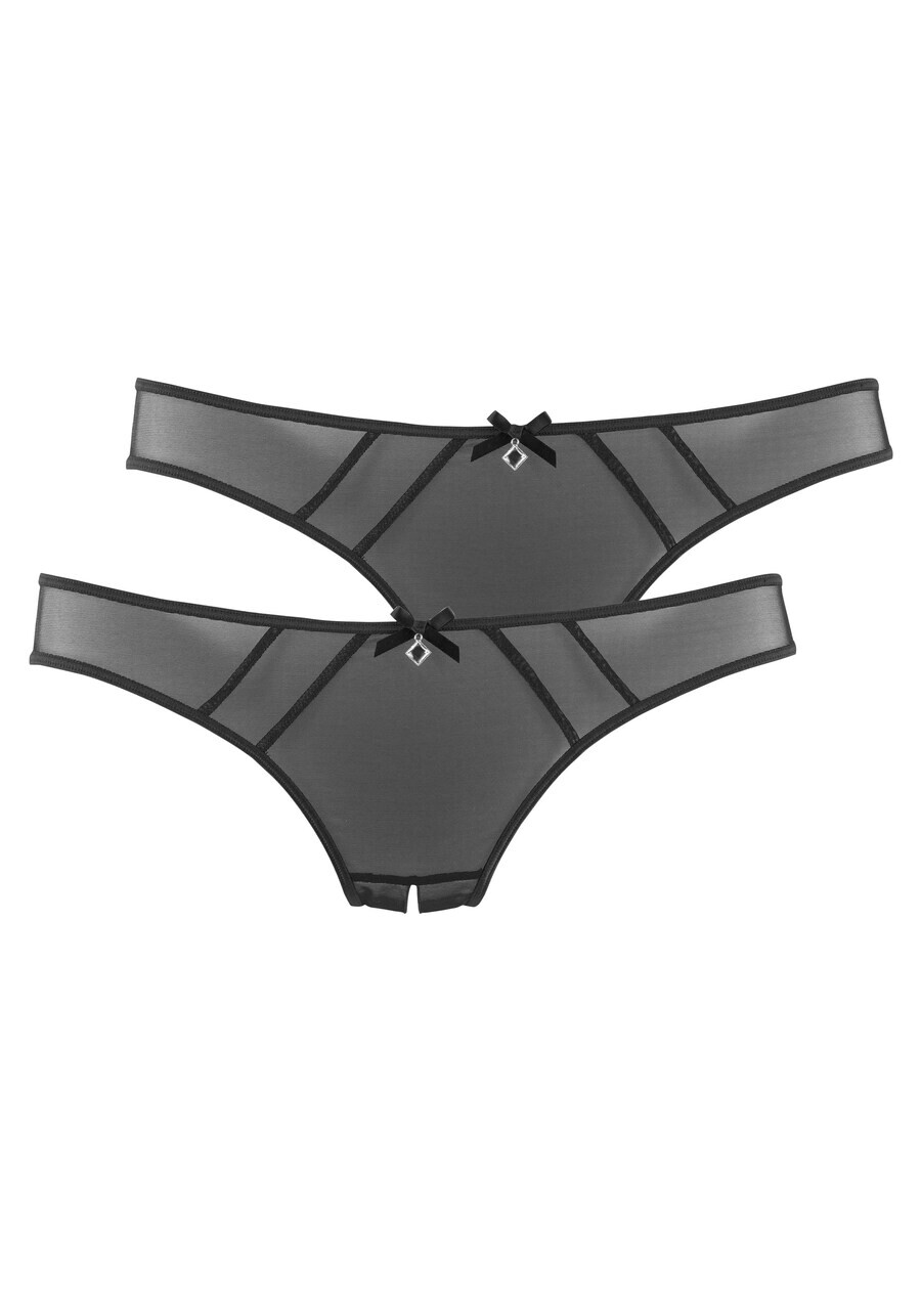 Стринги LASCANA Thong, черный
Стринги LASCANA Thong, черный