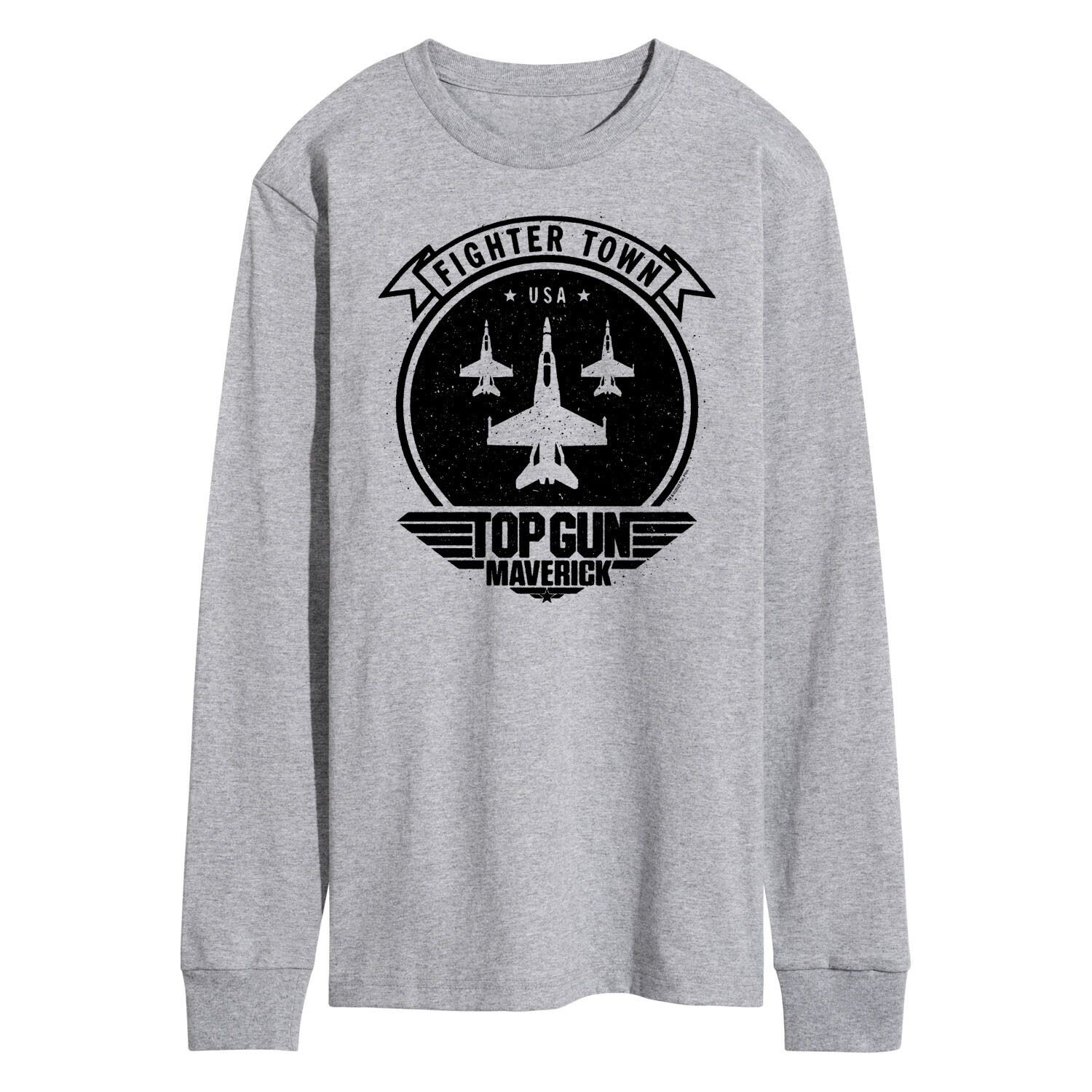 Мужская футболка с длинными рукавами Top Gun Maverick Fighter Town Licensed Character
Мужская футболка с длинными рукавами Top Gun Maverick Fighter Town Licensed Character