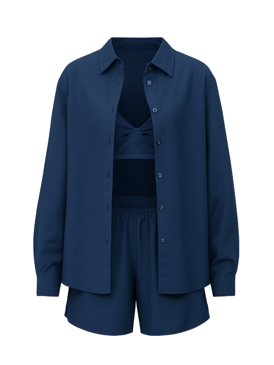 Брючный костюм C&City, темно-синий
Брючный костюм C&City, темно-синий