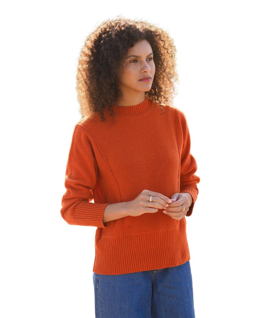 Женский свитер с открытыми швами Celtic & Co, Burnt orange
Женский свитер с открытыми швами Celtic & Co, Burnt orange