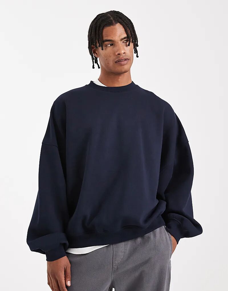 Толстовка ASOS DESIGN Essentials Extreme Oversize темно-синего цвета
Толстовка ASOS DESIGN Essentials Extreme Oversize темно-синего цвета