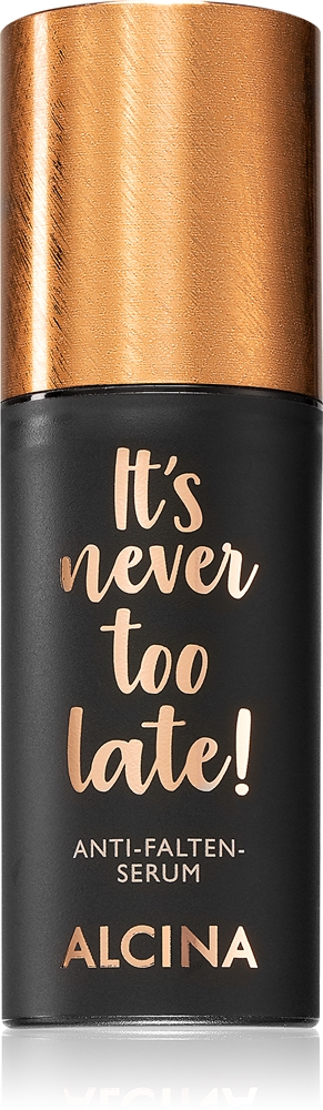 Никогда не поздно! Сыворотка против морщин Alcina, 30 мл
Никогда не поздно! Сыворотка против морщин Alcina, 30 мл