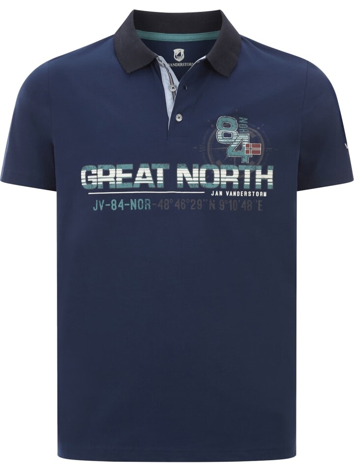 Поло Jan Vanderstorm GIZUR, цвет royal blau
Поло Jan Vanderstorm GIZUR, цвет royal blau