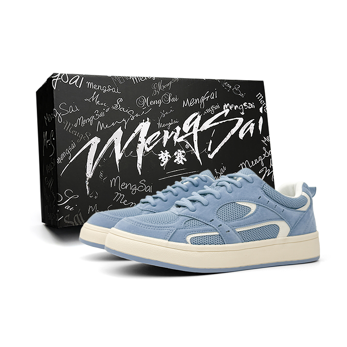 Mengsai Низкие, амортизирующие, износостойкие мужские кроссовки для скейтбординга, цвет "дымчатый синий"
Mengsai Низкие, амортизирующие, износостойкие мужские кроссовки для скейтбординга, цвет "дымчатый синий"