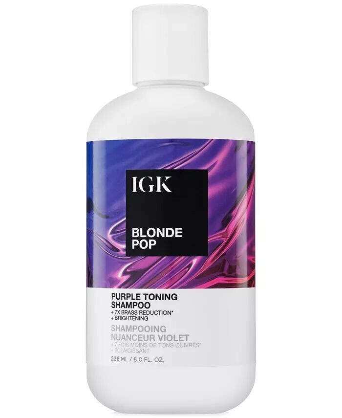 Шампунь для блондинок Pop Igk Hair
Шампунь для блондинок Pop Igk Hair