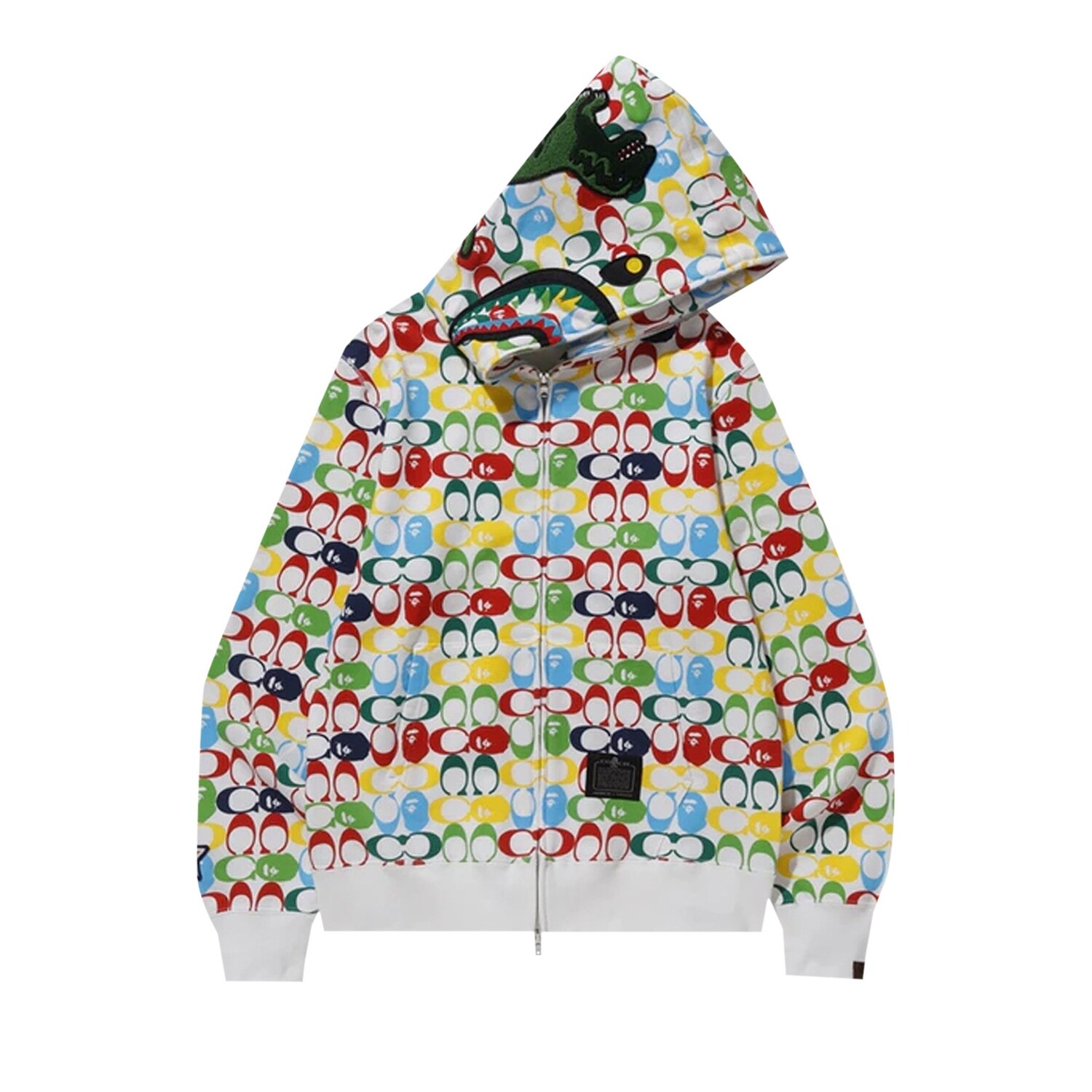 Толстовка на молнии BAPE x Coach Shark Мульти
Толстовка на молнии BAPE x Coach Shark Мульти