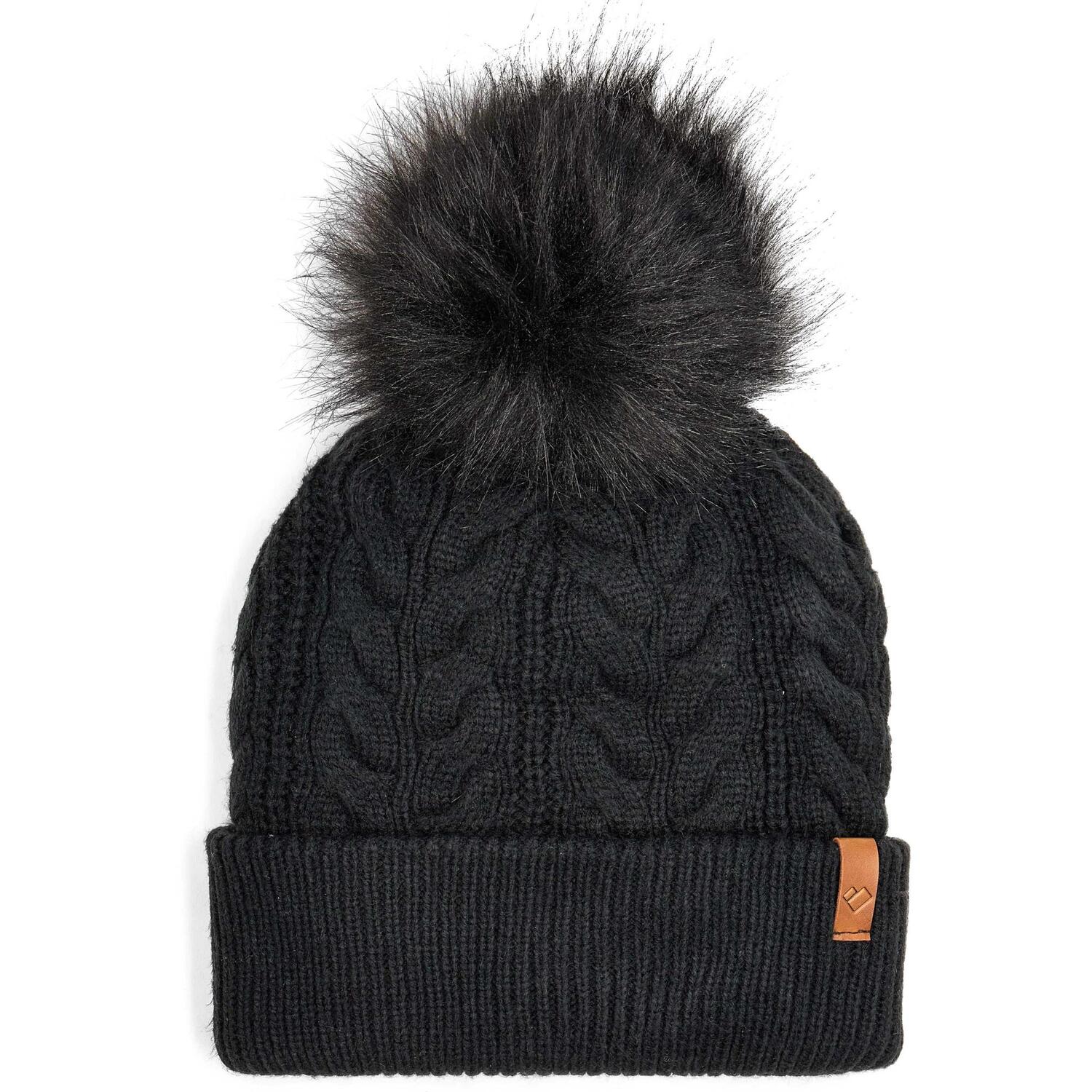 Женская шапка-бини Fir FF Obermeyer, Black
Женская шапка-бини Fir FF Obermeyer, Black