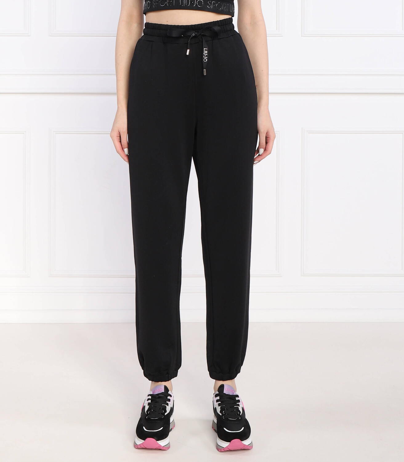 Спортивные брюки Liu Jo Sport Regular Fit, черный 
Спортивные брюки Liu Jo Sport Regular Fit, черный