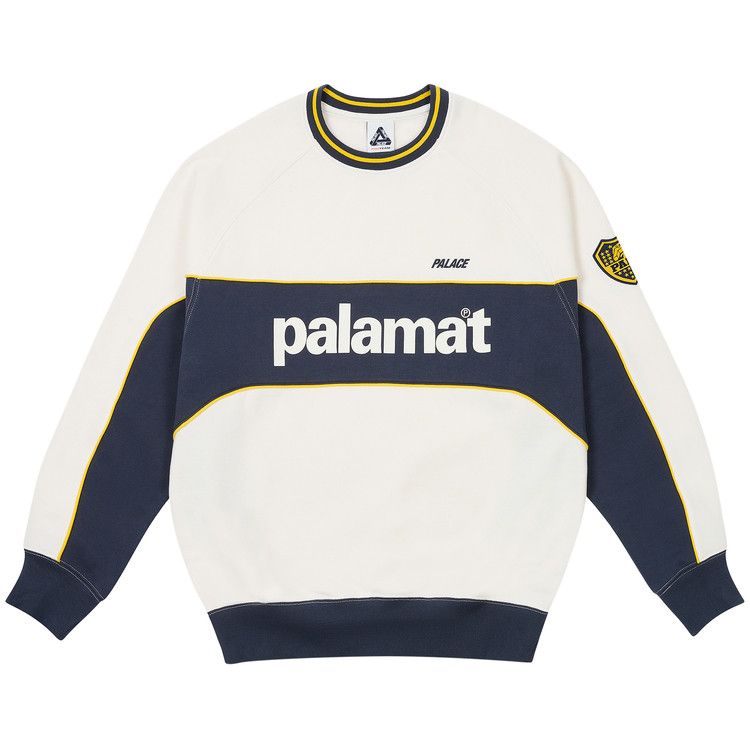 Свитер Palace Palamat Crew, White/Navy
Свитер Palace Palamat Crew, White/Navy