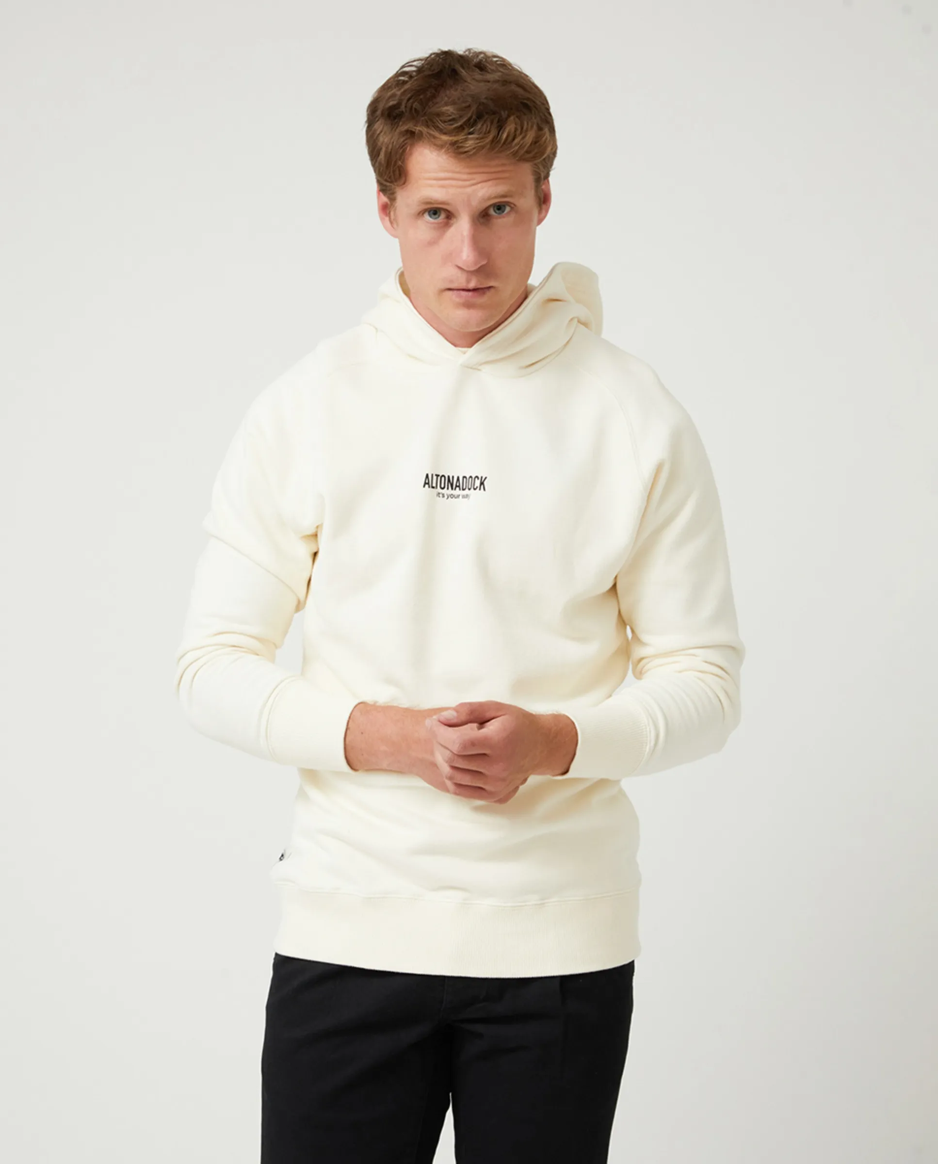 Мужская худи приталенного кроя Altonadock, белый
Мужская худи приталенного кроя Altonadock, белый