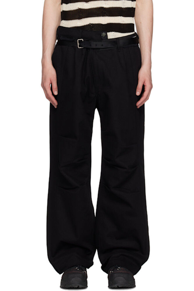 Черные широкие брюки Cross-Over Andersson Bell
Черные широкие брюки Cross-Over Andersson Bell