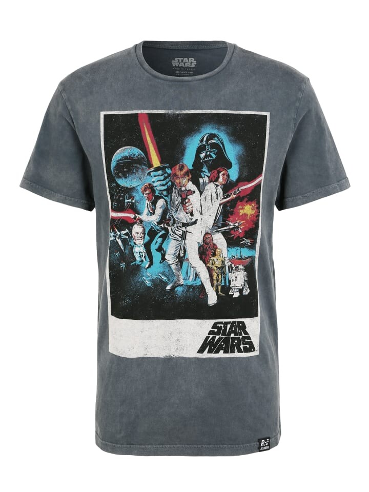 Футболка Re:Covered T-Shirt Star Wars Classic New Hope, серый
Футболка Re:Covered T-Shirt Star Wars Classic New Hope, серый