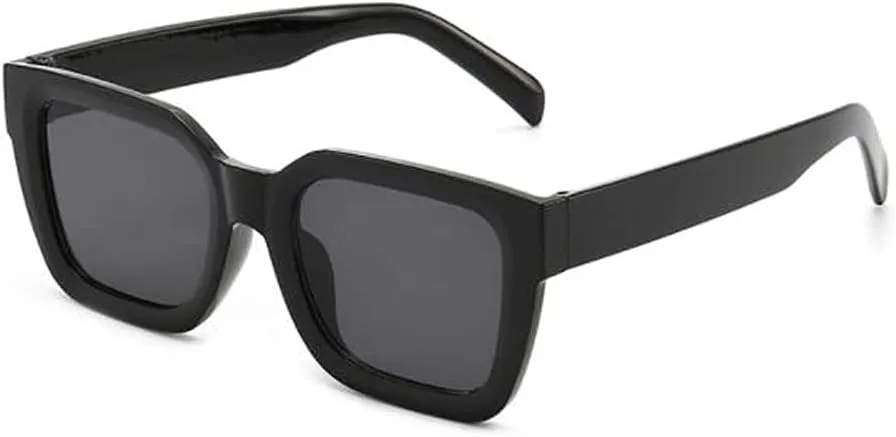 Солнцезащитные очки квадратной оправы с защитой от ультрафиолета для мужчин и женщин, с широкими линзами, желейного цвета Angelastore, Black Frame Black Gray Flakes
Солнцезащитные очки квадратной оправы с защитой от ультрафиолета для мужчин и женщин, с широкими линзами, желейного цвета Angelastore, Black Frame Black Gray Flakes