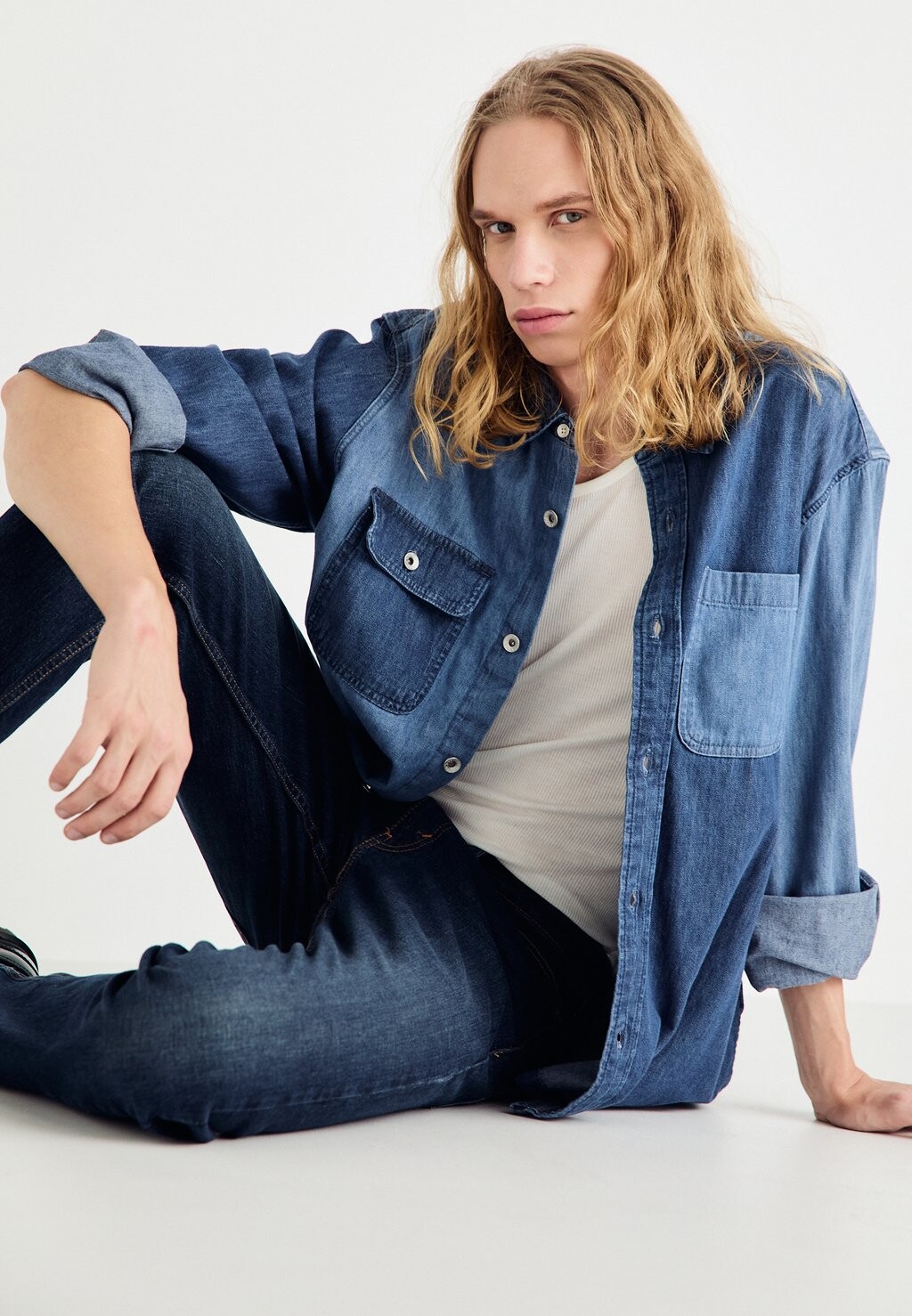 Джинсы зауженного кроя Levi's®, темно-синий деним
Джинсы зауженного кроя Levi's®, темно-синий деним