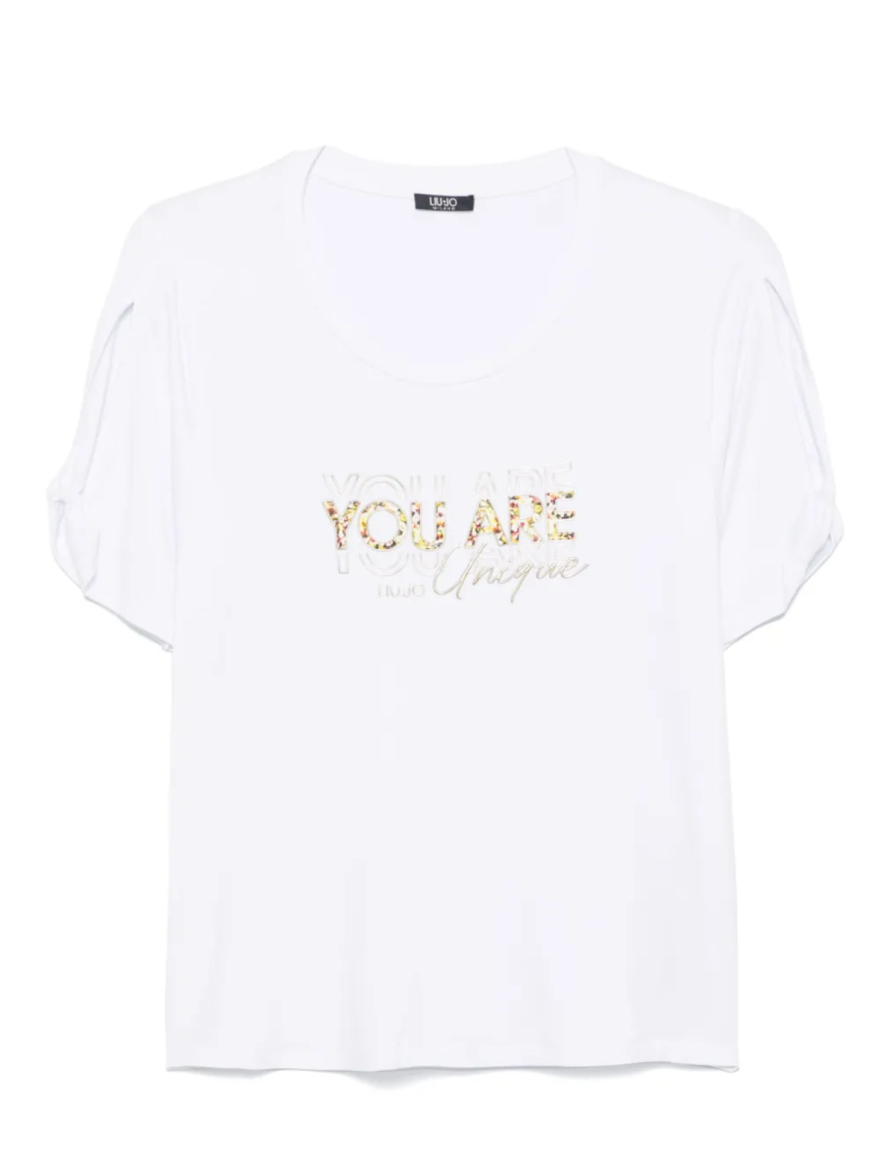 Футболка с принтом, украшенная стразами LIU JO, белый
Футболка с принтом, украшенная стразами LIU JO, белый