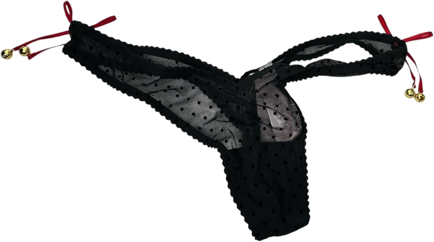 Victoria's Secret Jingle Bells Mesh трусики-танга цвет Black New
Victoria's Secret Jingle Bells Mesh трусики-танга цвет Black New