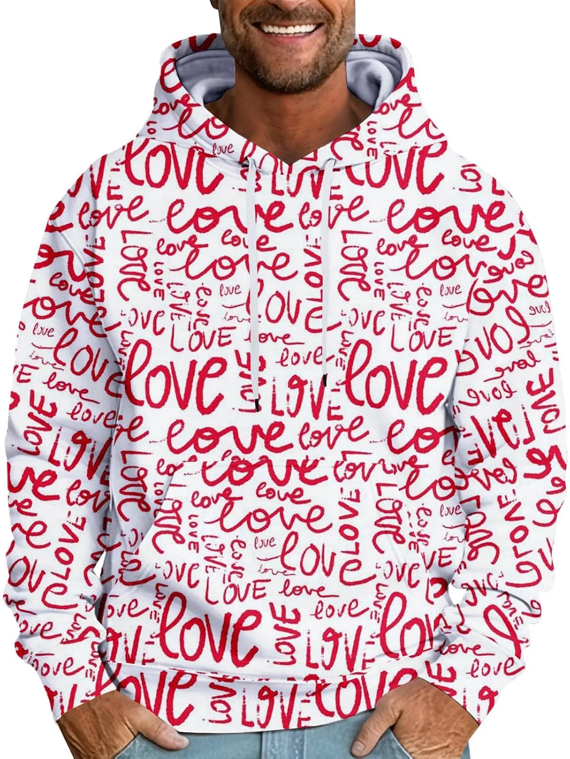 Унисекс худи с принтом в виде сердца на День святого Валентина THMENKHT
Унисекс худи с принтом в виде сердца на День святого Валентина THMENKHT