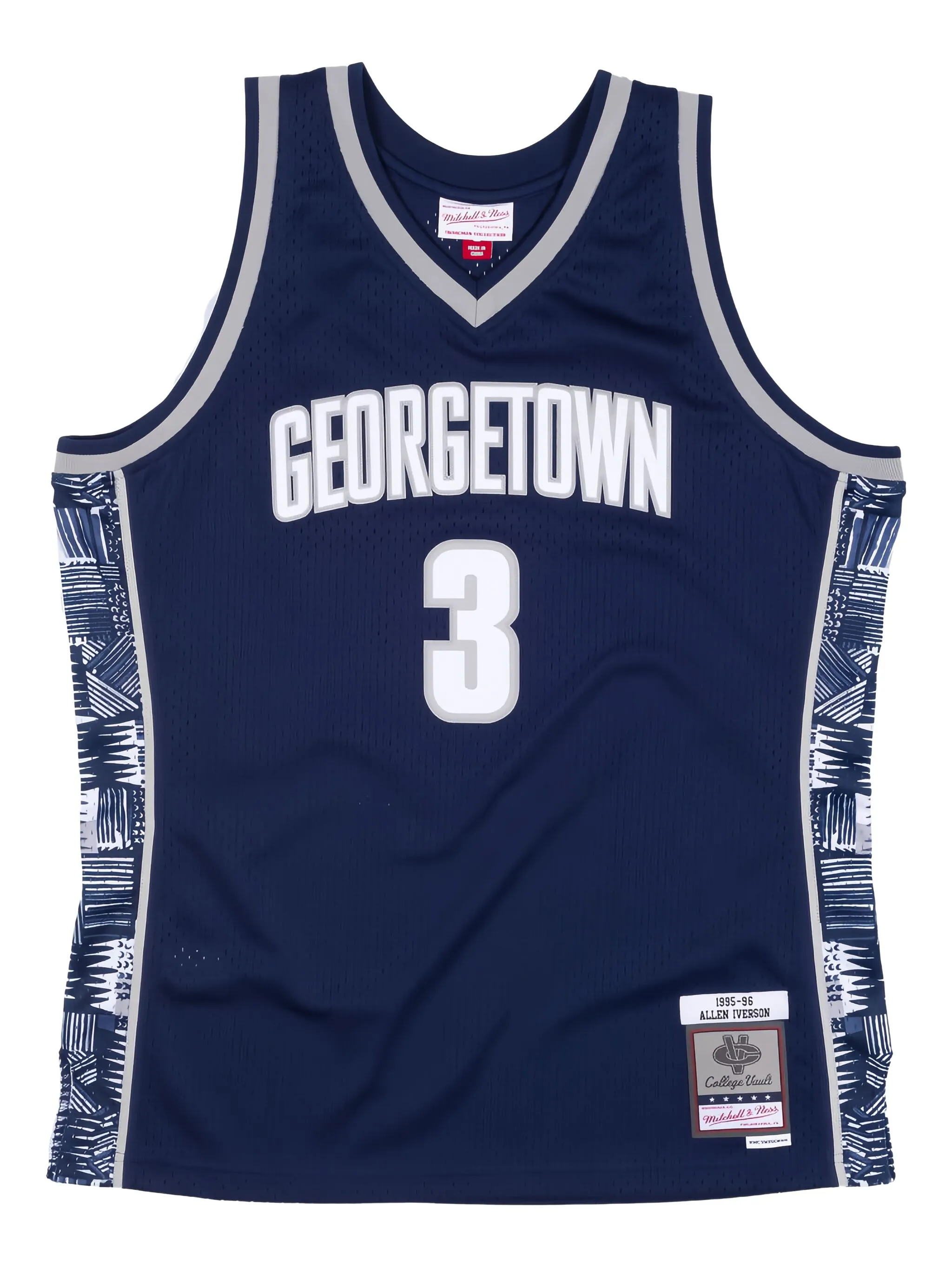 Топ Georgetown 1995-96 Iverson Mitchell & Ness, синий
Топ Georgetown 1995-96 Iverson Mitchell & Ness, синий