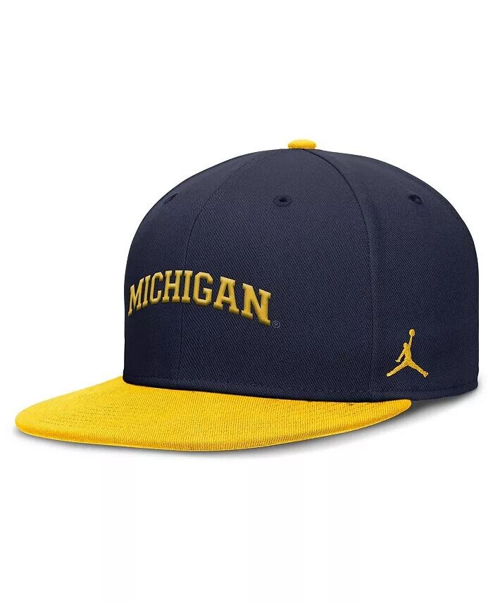 Мужская темно-синяя/кукурузная шапка Michigan Wolverines двухцветная Primetime Performance Fitted Hat Jordan
Мужская темно-синяя/кукурузная шапка Michigan Wolverines двухцветная Primetime Performance Fitted Hat Jordan