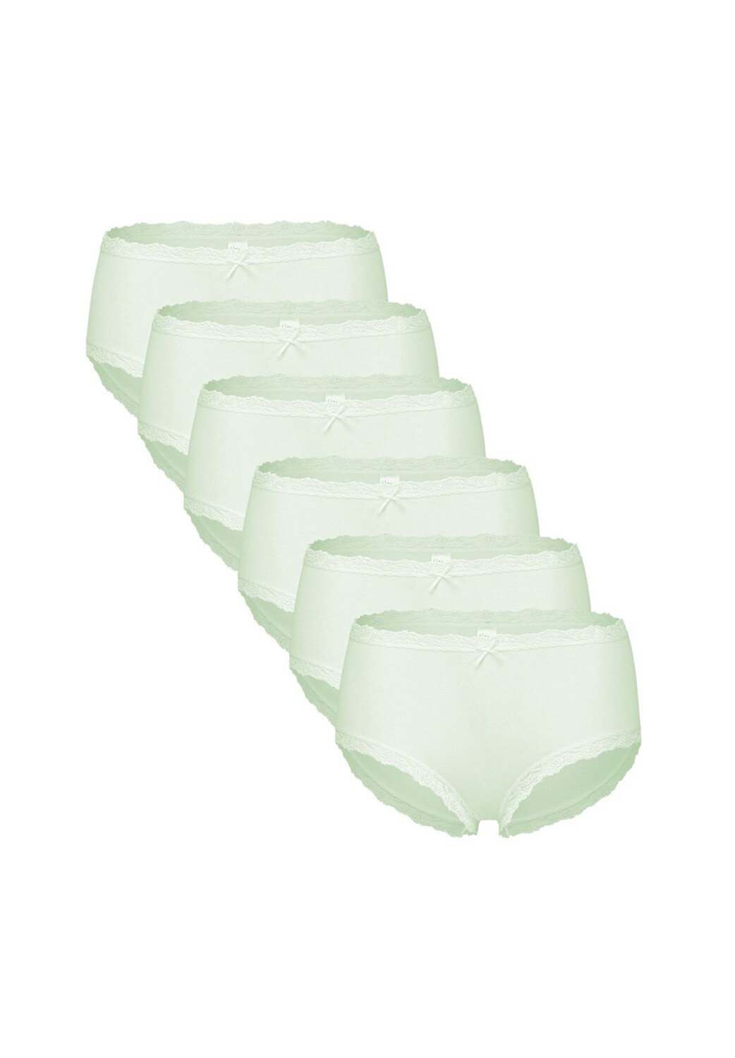Трусики на талии, набор из 6 шт., уютный Nina von C., цвет Cool Mint 
Трусики на талии, набор из 6 шт., уютный Nina von C., цвет Cool Mint