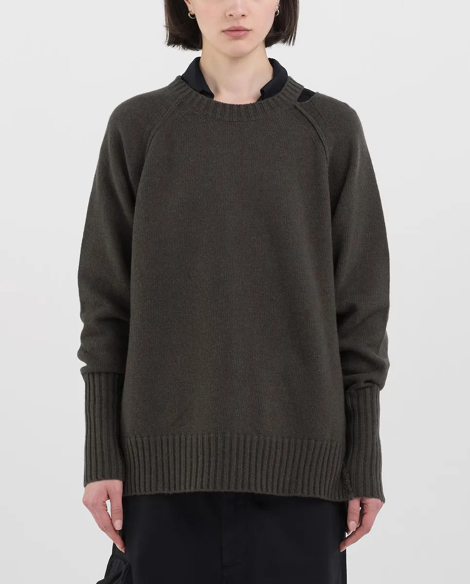 Женский свитер с круглым вырезом и вырезом Replay, коричневый
Женский свитер с круглым вырезом и вырезом Replay, коричневый