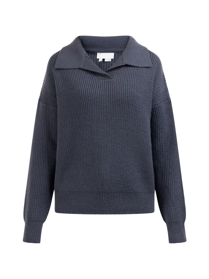 Женский вязаный свитер серо-голубого цвета RISA
Женский вязаный свитер серо-голубого цвета RISA