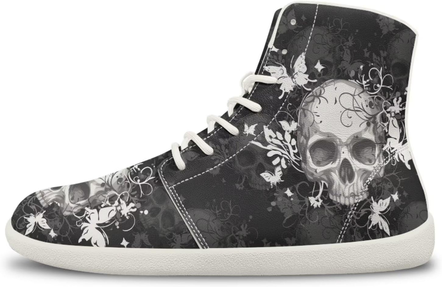 Мужские кроссовки с черепом, высокие средней посадки, спортивные для бега, тенниса и активного отдыха, с ремешком Ecaestolph, черный
Мужские кроссовки с черепом, высокие средней посадки, спортивные для бега, тенниса и активного отдыха, с ремешком Ecaestolph, черный