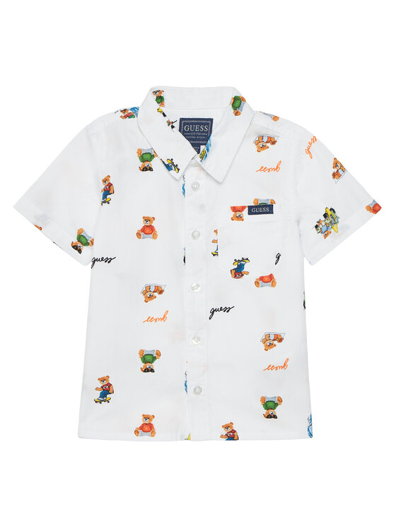 Рубашка обычного кроя N5GH05 WBHQ1 Guess, белый
Рубашка обычного кроя N5GH05 WBHQ1 Guess, белый