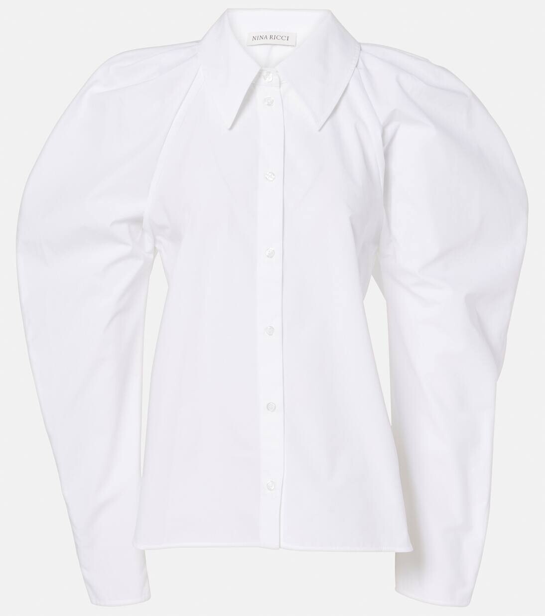 Топ из хлопка с открытой спиной Nina Ricci, белый
Топ из хлопка с открытой спиной Nina Ricci, белый