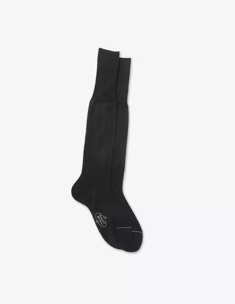 Вязаные длинные носки Gallo, черный
Вязаные длинные носки Gallo, черный