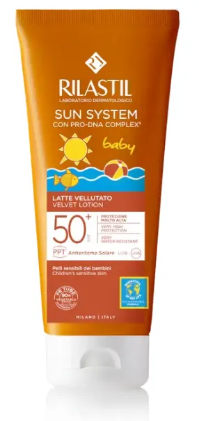 Rilastil Sun System Baby Sun Milk SPF 50+ 200 мл Защита детей
Rilastil Sun System Baby Sun Milk SPF 50+ 200 мл Защита детей