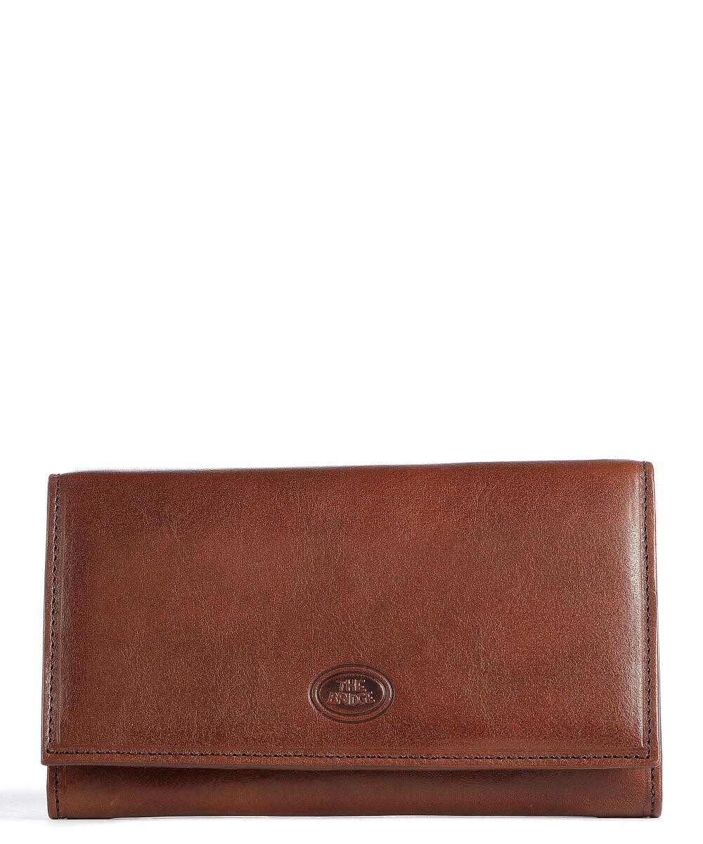 RFID-кошелек из гладкой кожи The Bridge, коричневый
RFID-кошелек из гладкой кожи The Bridge, коричневый