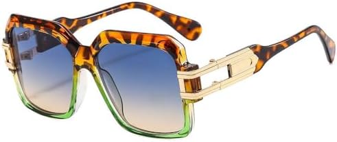 2026 Пара квадратных солнцезащитных очков в стиле ретро-панк, увеличенные оправы, модные очки, аксессуары для праздников для мужчин и женщин MTZJH, Leopard Blue Yellow
2026 Пара квадратных солнцезащитных очков в стиле ретро-панк, увеличенные оправы, модные очки, аксессуары для праздников для мужчин и женщин MTZJH, Leopard Blue Yellow