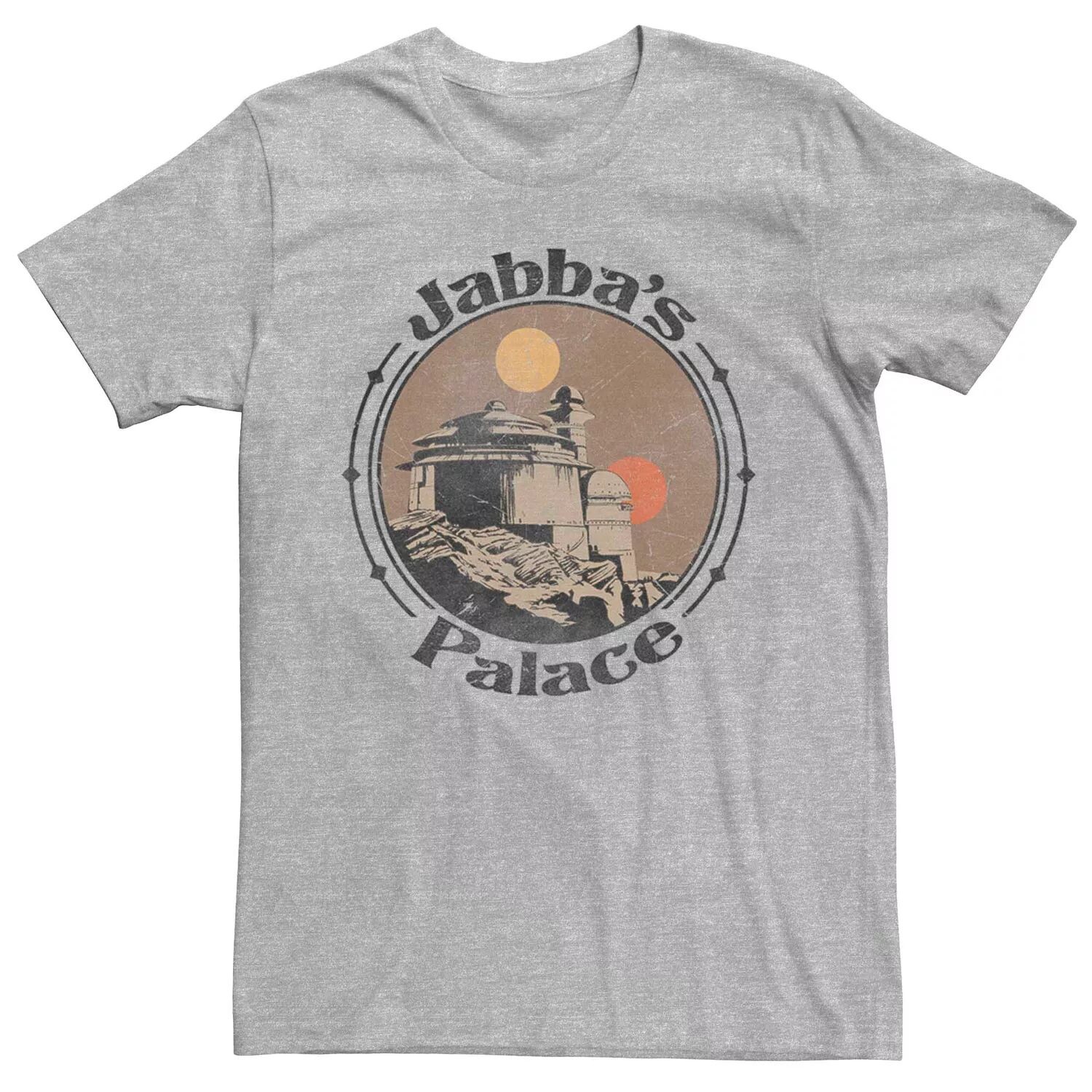 Мужская футболка с логотипом и графическим рисунком «Звездные войны Джабба Палас» Licensed Character
Мужская футболка с логотипом и графическим рисунком «Звездные войны Джабба Палас» Licensed Character