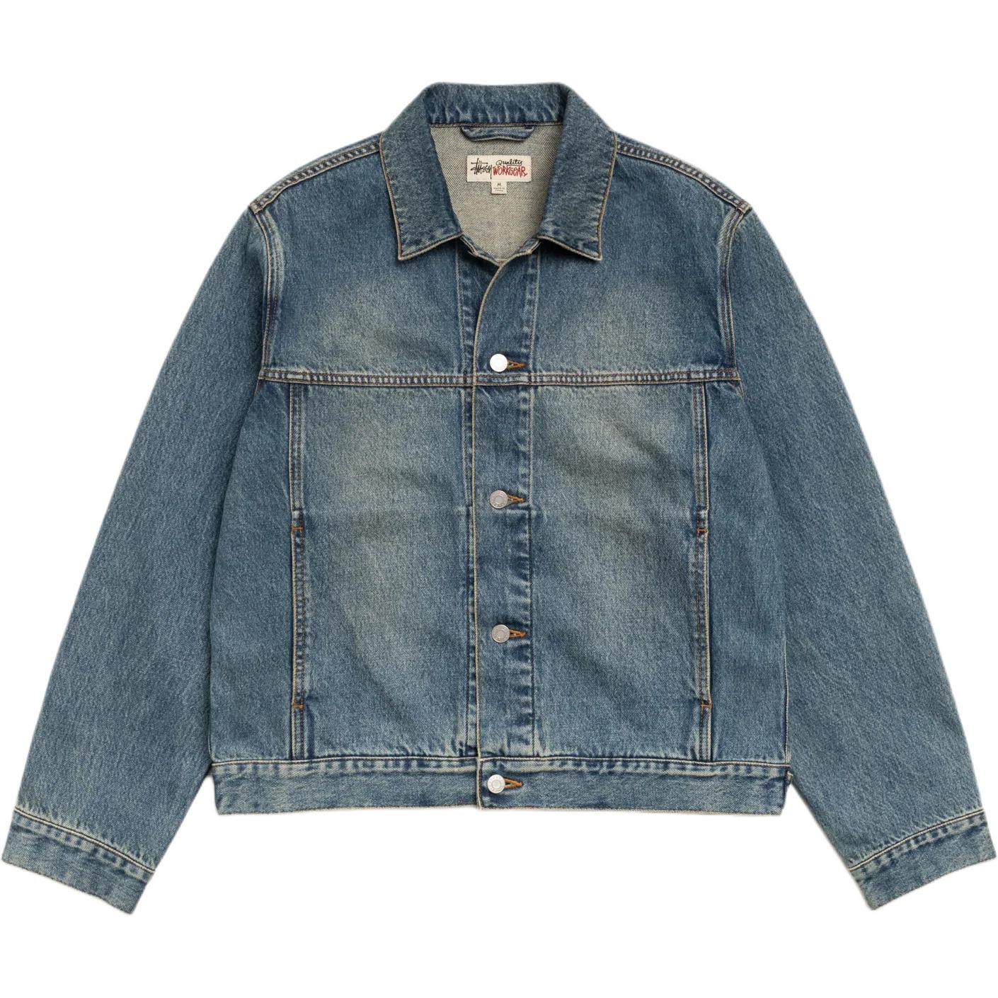 Куртка-тракер FW25, джинсовая куртка, унисекс Stussy, синий
Куртка-тракер FW25, джинсовая куртка, унисекс Stussy, синий