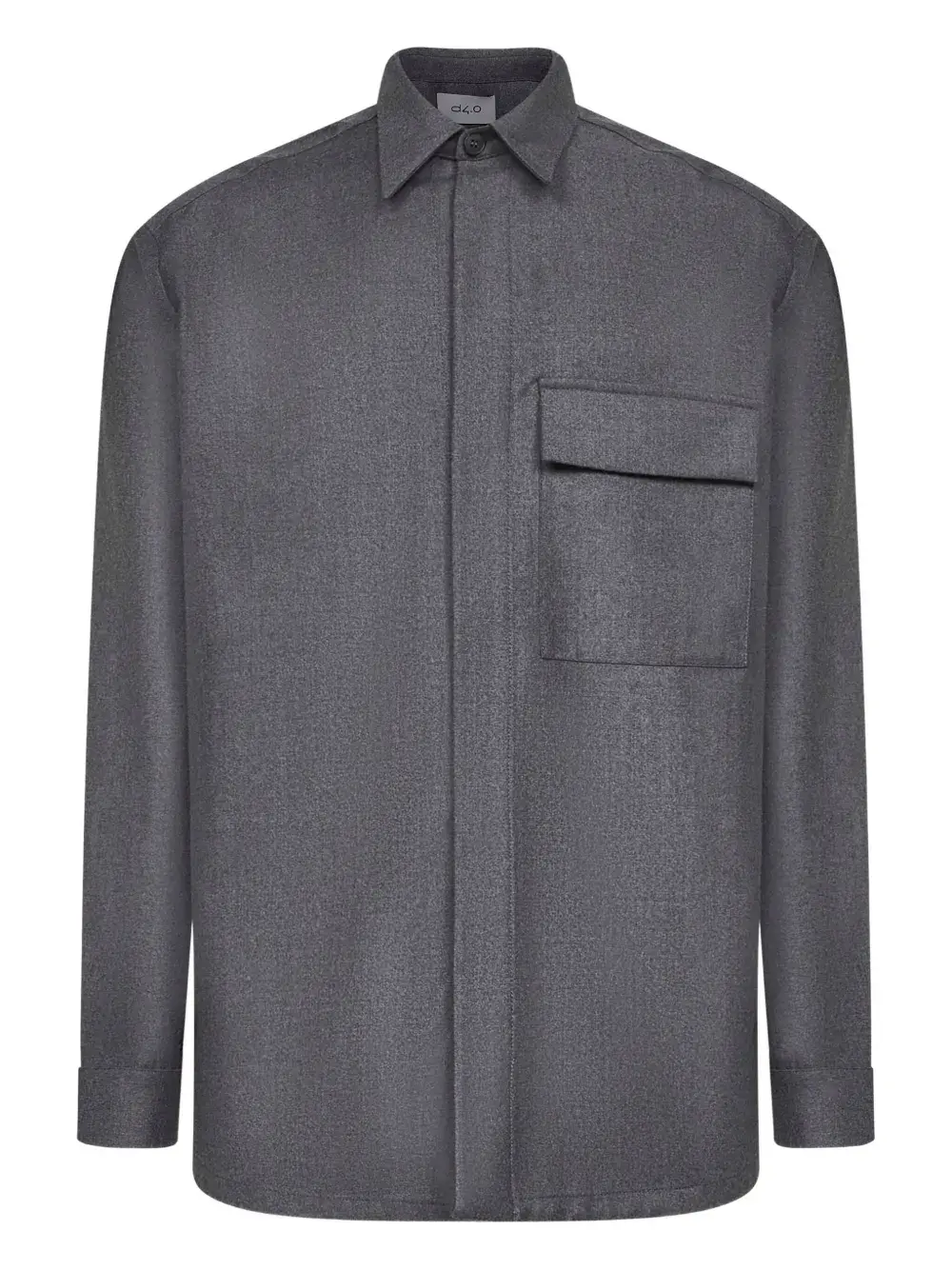 Рубашка с клапанами на пуговицах D4.0, серый
Рубашка с клапанами на пуговицах D4.0, серый