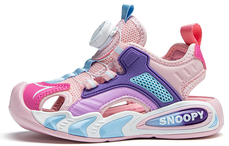 Детские сандалии с защитой от скольжения, износостойкие, быстросохнущие, поддерживающие, легкие SNOOPY, розовый/фиолетовый
Детские сандалии с защитой от скольжения, износостойкие, быстросохнущие, поддерживающие, легкие SNOOPY, розовый/фиолетовый