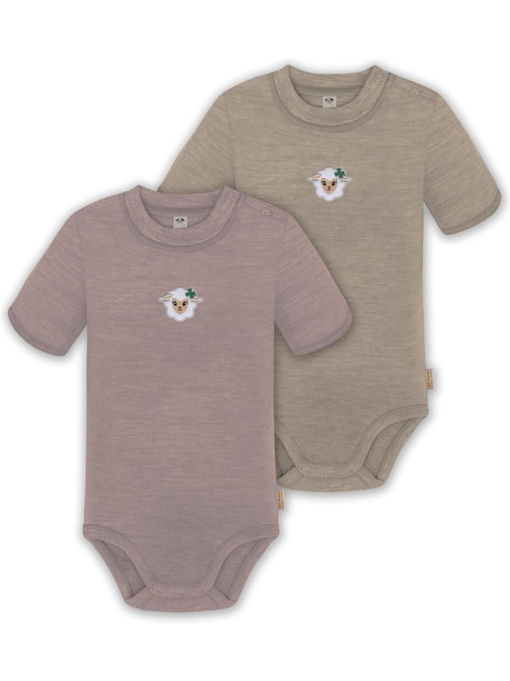 Normani Outdoor Sports Комплект из двух детских боди из шерсти мериноса, розово-бежевого цвета
Normani Outdoor Sports Комплект из двух детских боди из шерсти мериноса, розово-бежевого цвета