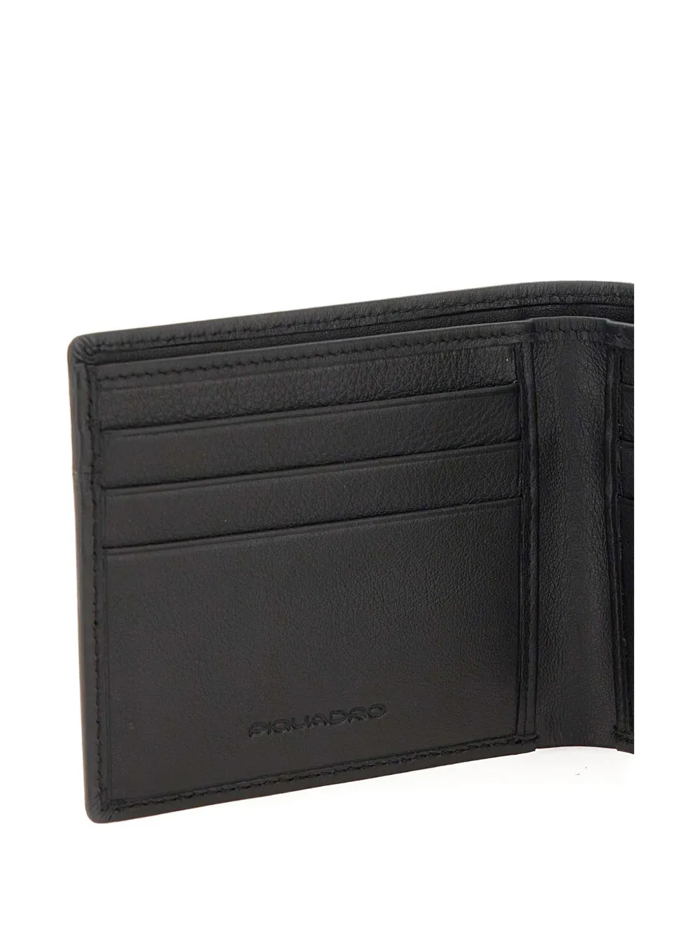 Кожаный кошелек с тисненым логотипом PIQUADRO, черный
Кожаный кошелек с тисненым логотипом PIQUADRO, черный