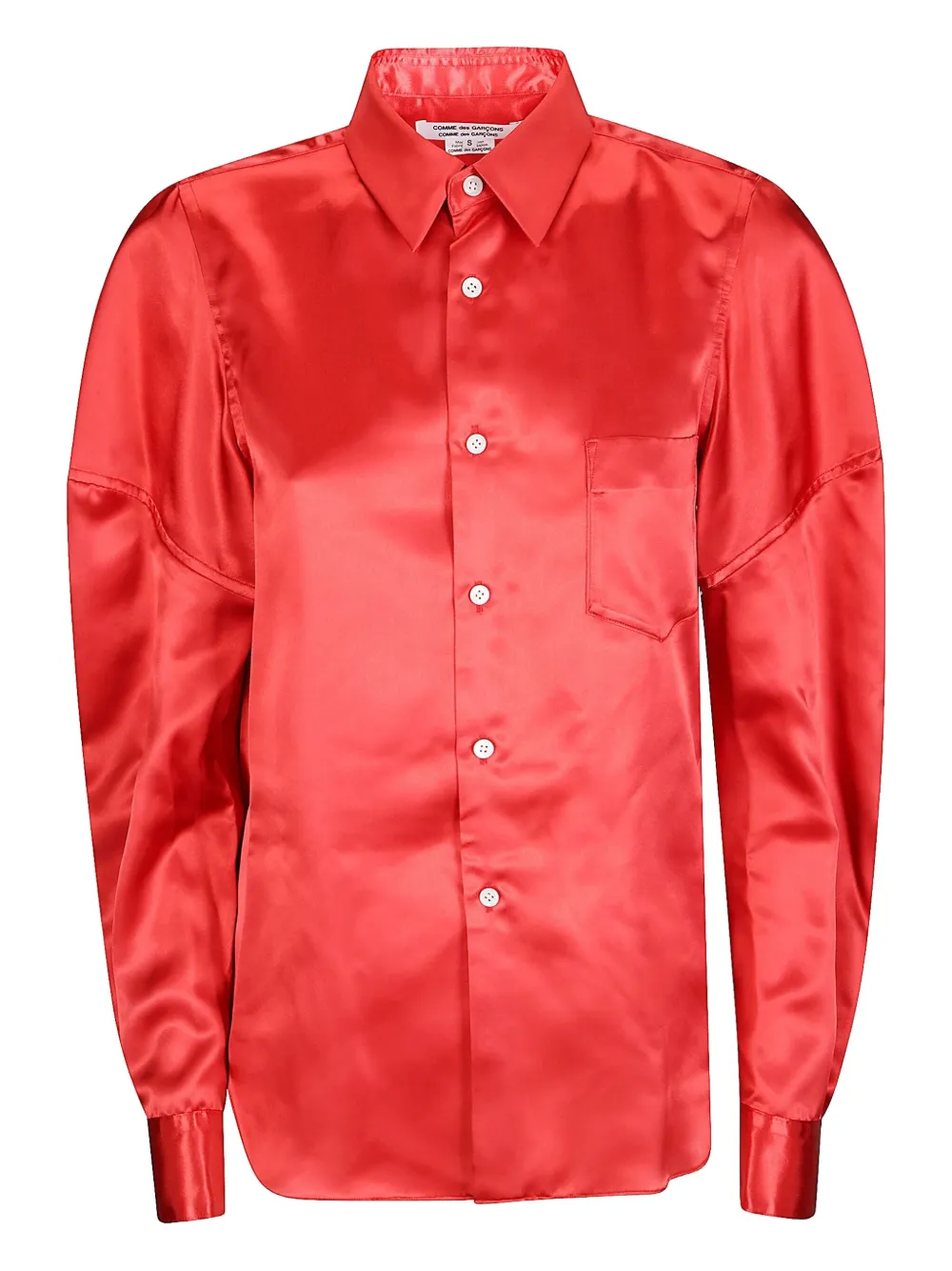 Рубашка с нагрудным карманом Comme Des Garcons, красный
Рубашка с нагрудным карманом Comme Des Garcons, красный
