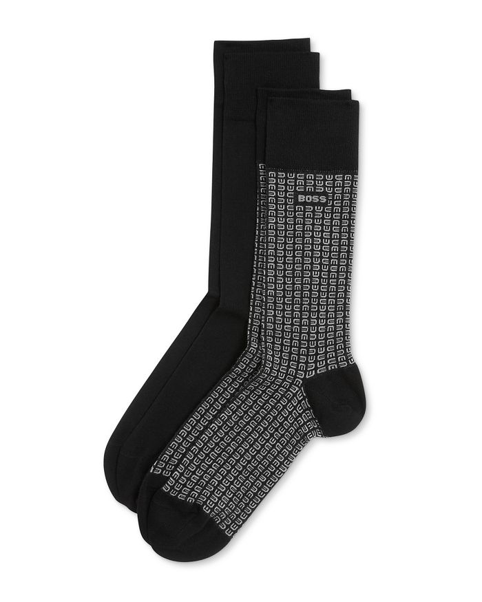 Носки Crew - 2 пары BOSS, черный
Носки Crew - 2 пары BOSS, черный